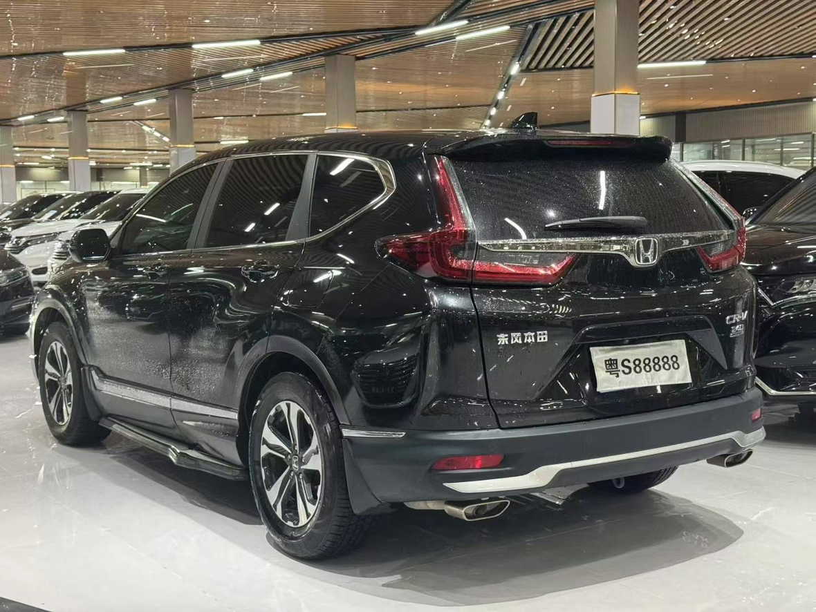 東風本田二手車價格_本田CR-V 2021款 240TURBO CVT兩驅風尚版 二手車 東莞 12.68萬